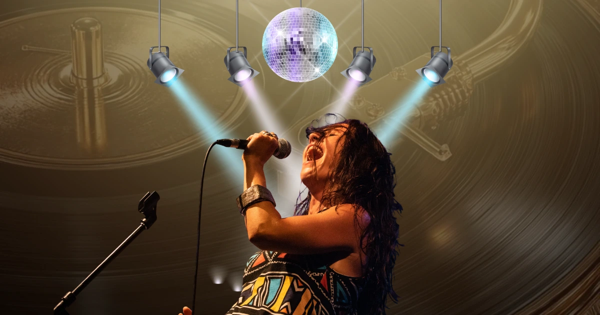 digital gold and platinum records representing the future of music awards