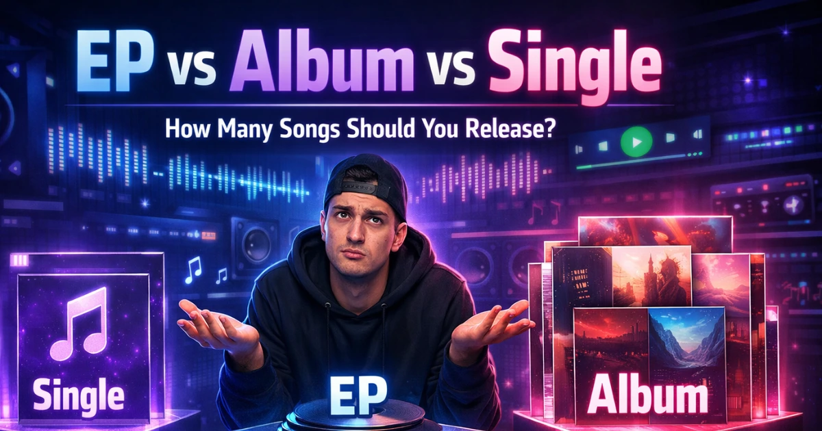 7 Powerful Differences Between EPs, Singles & Albums