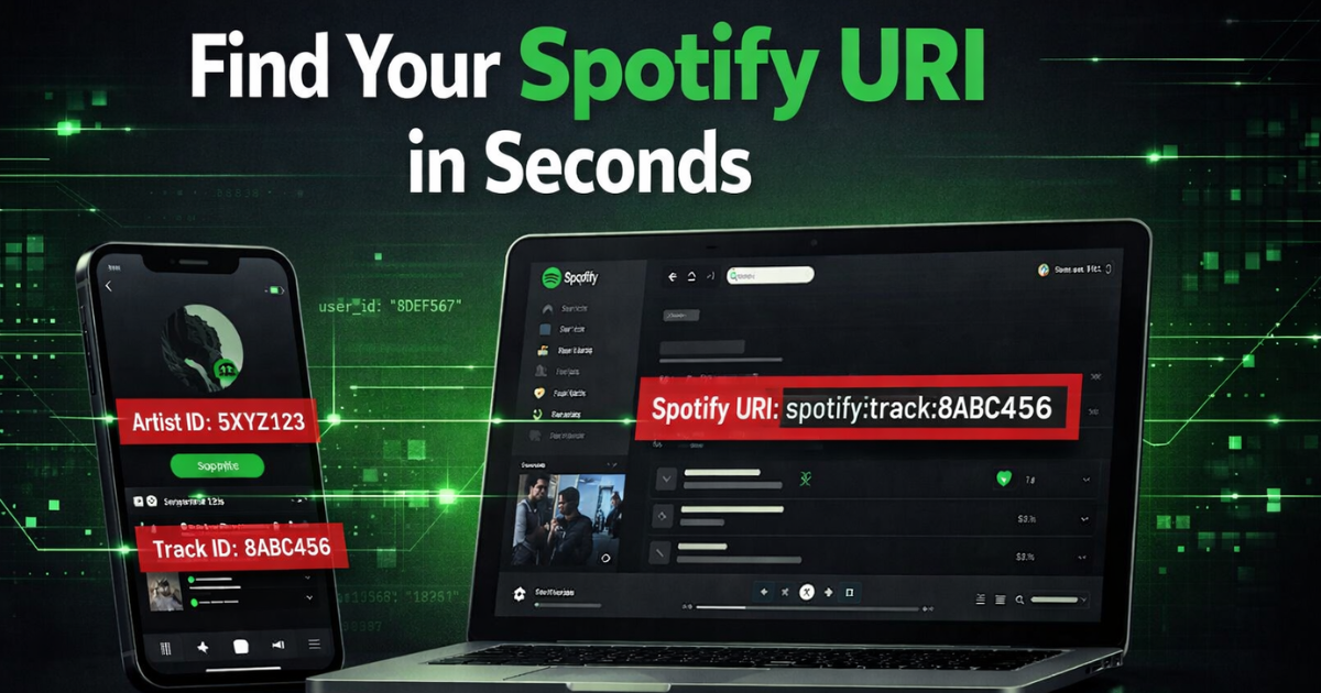 Spotify URI Finder: 8 Easy Ways to Get Artist ID, Track ID & URL