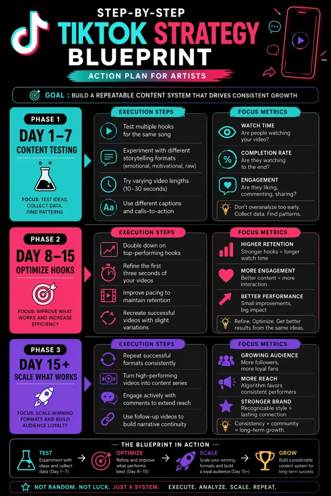 Step-by-Step TikTok Strategy Blueprint